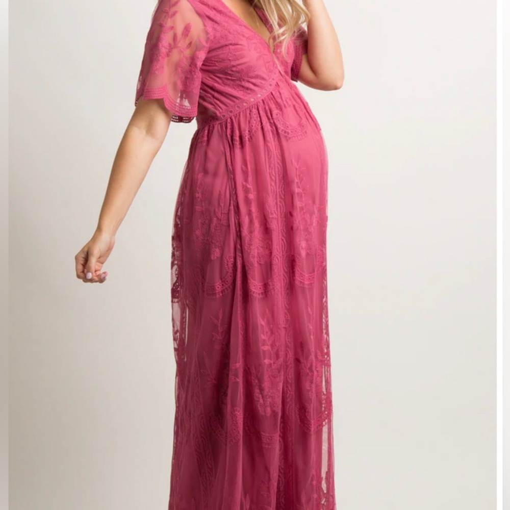 PinkBlush Maternity Maxi Dress